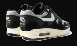 Air Max 1 Patta Black Grey (Special Box + Bracelet)<Nike New