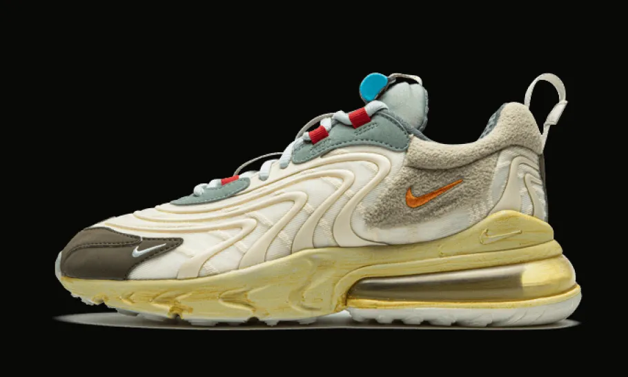 Air Max 270 React ENG Travis Scott Cactus Trails<Nike New