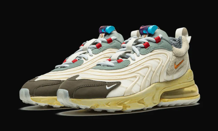 Air Max 270 React ENG Travis Scott Cactus Trails<Nike New