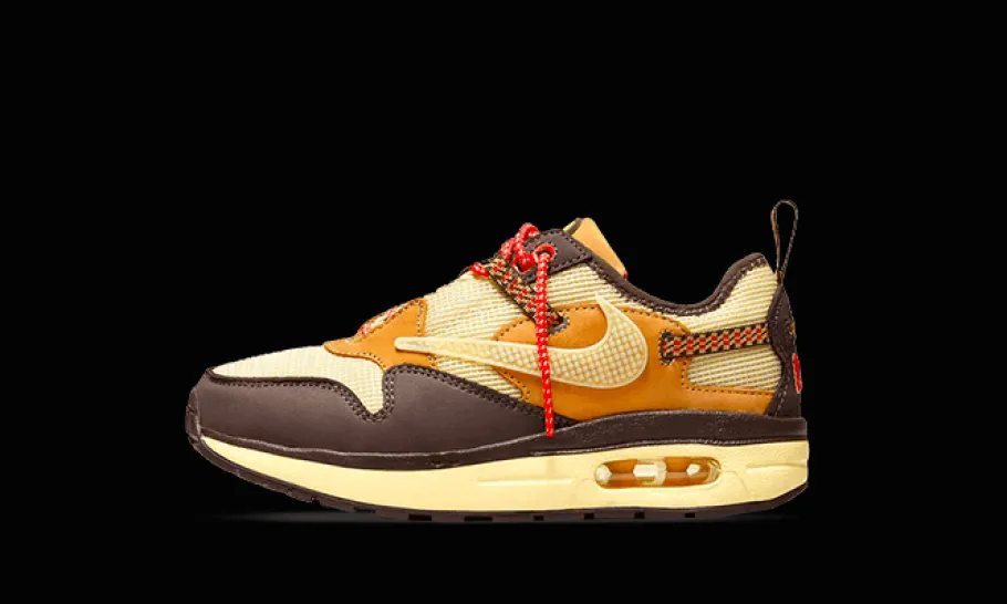 Air Max 1 Travis Scott Cactus Jack Baroque Brown Enfant (PS)<Nike Online
