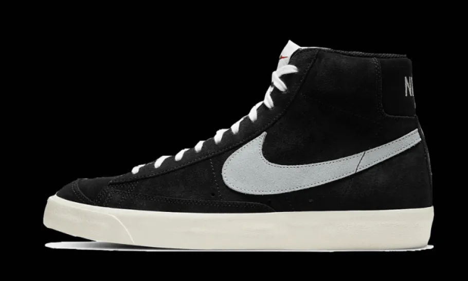 Blazer Mid '77 Black Pure Platinum<Nike Hot