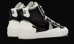 Blazer Mid Sacai Black Grey<Nike New