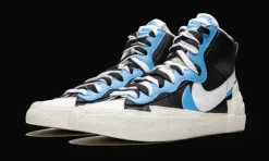Blazer Mid Sacai White Black Legend Blue<Nike Online