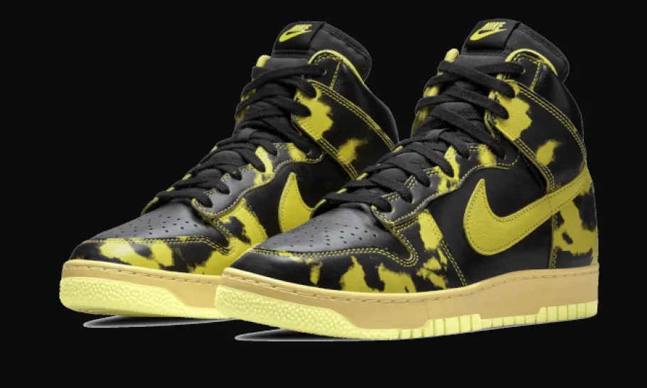 Dunk High 1985 Acid Wash Yellow<Nike Sale