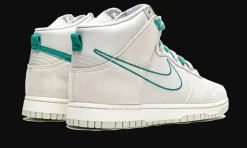 Dunk High First Use Light Bone Green Noise<Nike Outlet