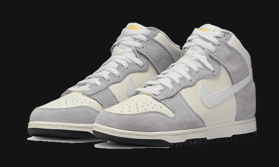 Dunk High Retro Grey Orange<Nike New
