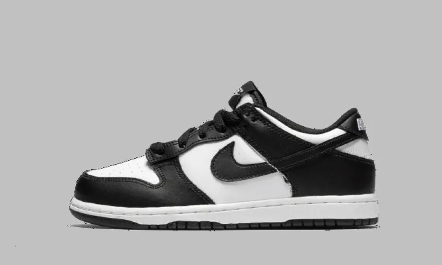 Dunk Low Black White Enfant (PS)<Nike Discount