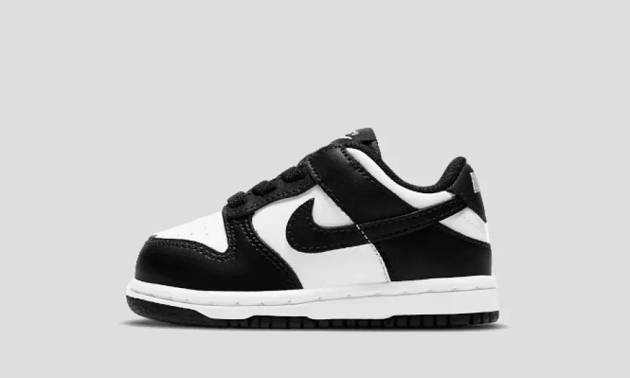 Dunk Low Black White Bébé (TD)<Nike Sale