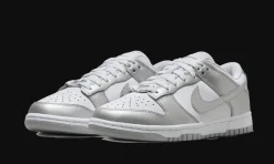Dunk Low Metallic Silver<Nike Hot