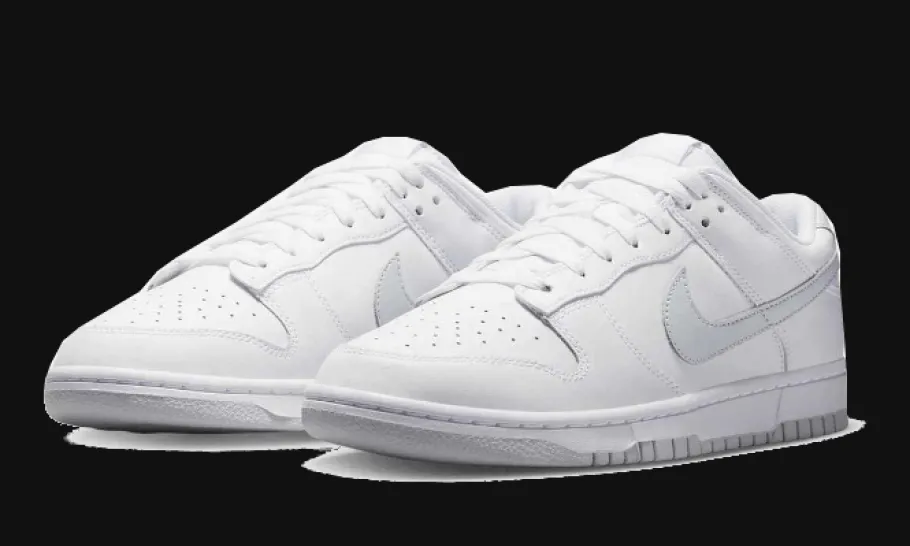 Dunk Low Retro White Pure Platinum<Nike Hot