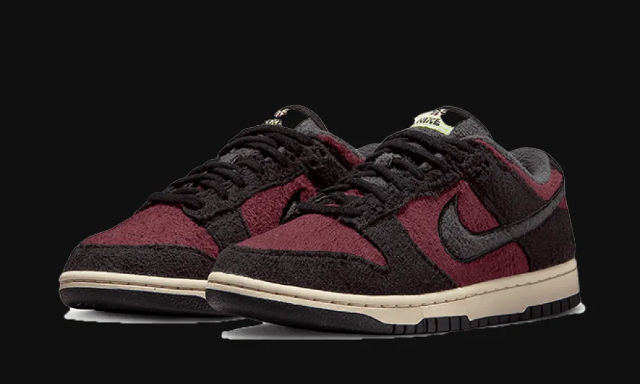 Dunk Low SE Fleece Burgundy Crush<Nike Discount