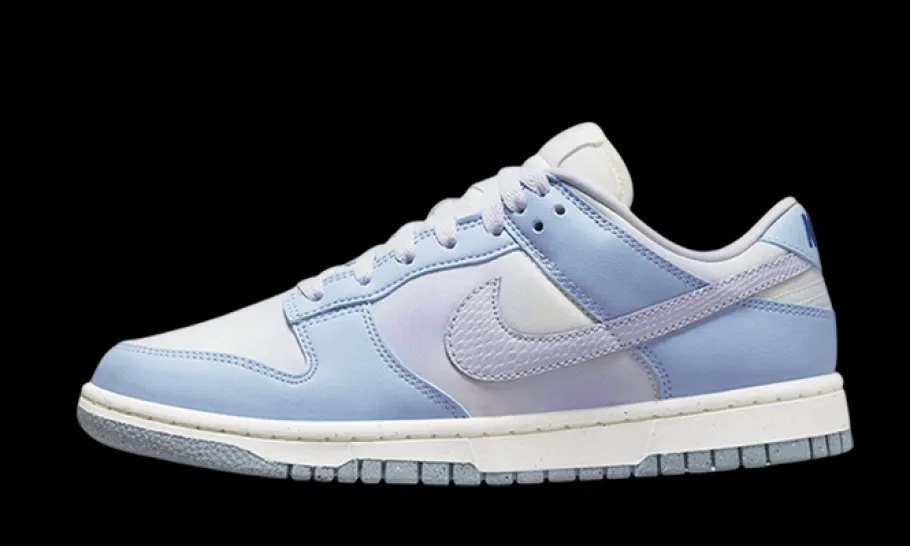 Dunk Low White Blue Airbrush<Nike Best