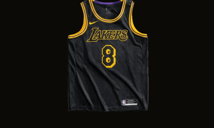Los Angeles Lakers Kobe Bryant Black Mamba City Jersey<Nike Best