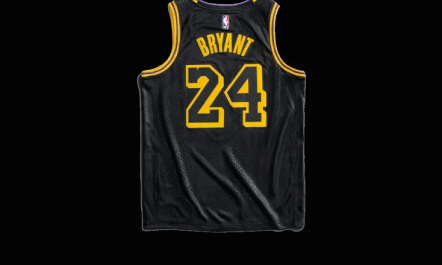 Los Angeles Lakers Kobe Bryant Black Mamba City Jersey<Nike Best