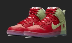 SB Dunk High Pro QS Strawberry Cough<Nike Outlet