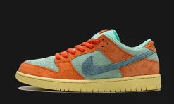 SB Dunk Low Orange Emerald Rise<Nike Sale