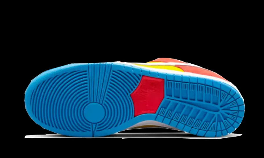SB Dunk Low Pro Habanero Red (Bart Simpson)<Nike Sale