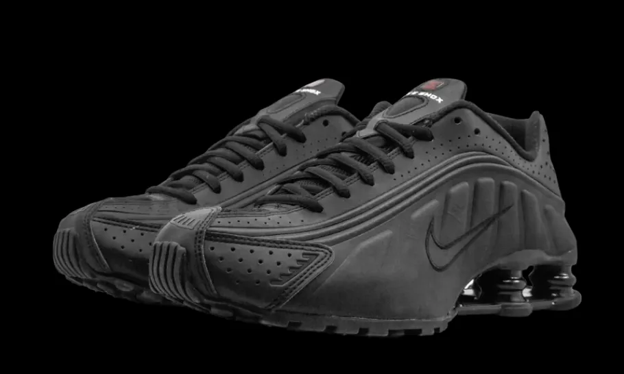 Shox R4 Black<Nike New