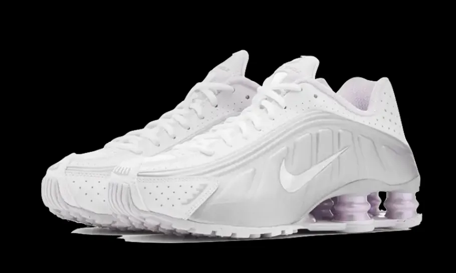 Shox R4 Silver Purple<Nike Best