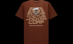Travis Scott Cact.us Corp BH T-Shirt Brown<Nike Hot