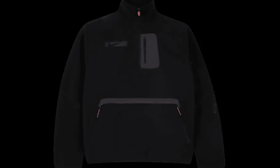 Travis Scott Cact.us Corp BH Quarter Zip Jacket Black<Nike Sale