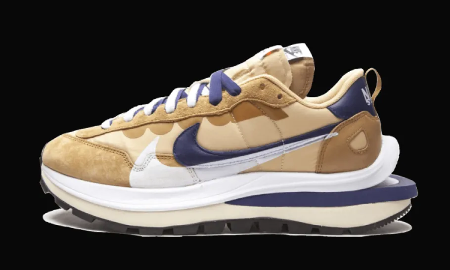 Vaporwaffle Sacai Tan Navy<Nike Hot