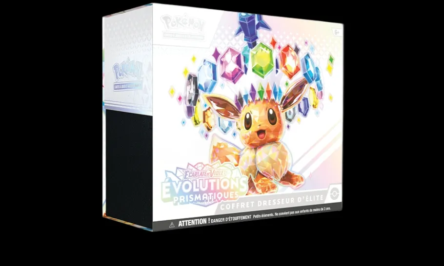 Coffret Dresseur d'Élite EV8.5 Évolutions Prismatiques<Pokémon Hot