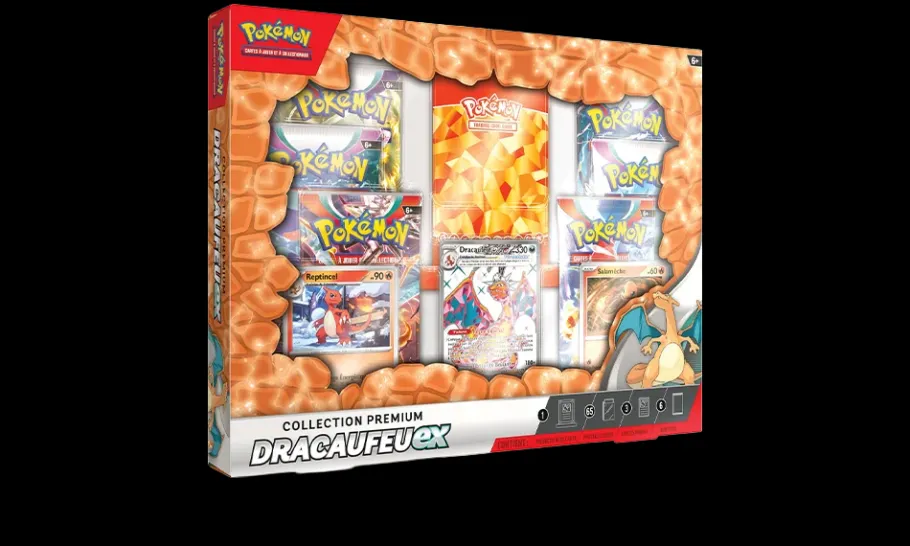 Collection Premium Dracaufeu<Pokémon Clearance