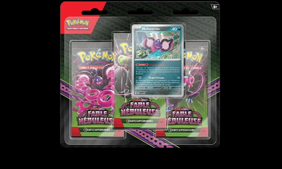 Tripack EV6.5 Fable Nébuleuse<Pokémon Discount
