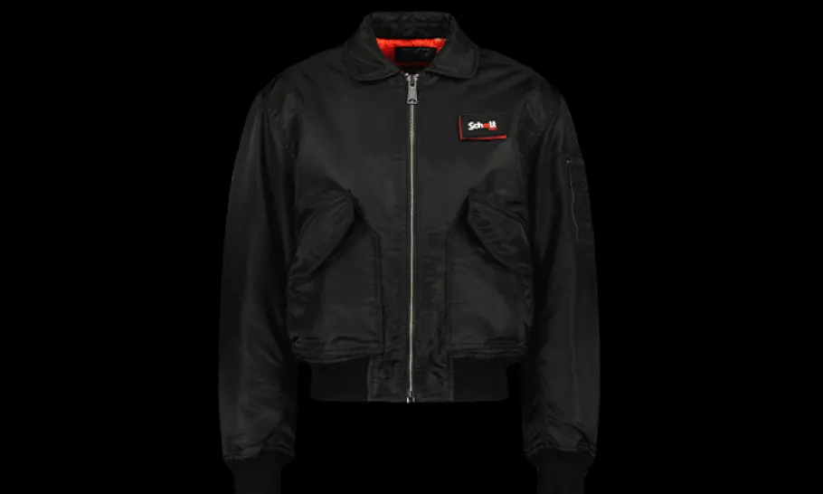 Schott Bomber Black<wtn. Clearance