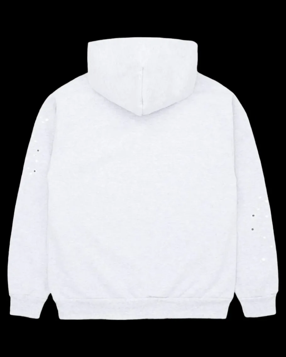 OG Web Hoodie Heather Grey<Sp5der Fashion