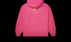 Pink Punk V2 Hoodie<Sp5der Discount
