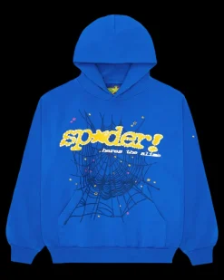 TC Hoodie Blue<Sp5der New