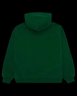 Web Hoodie Hunter Green<Sp5der Sale