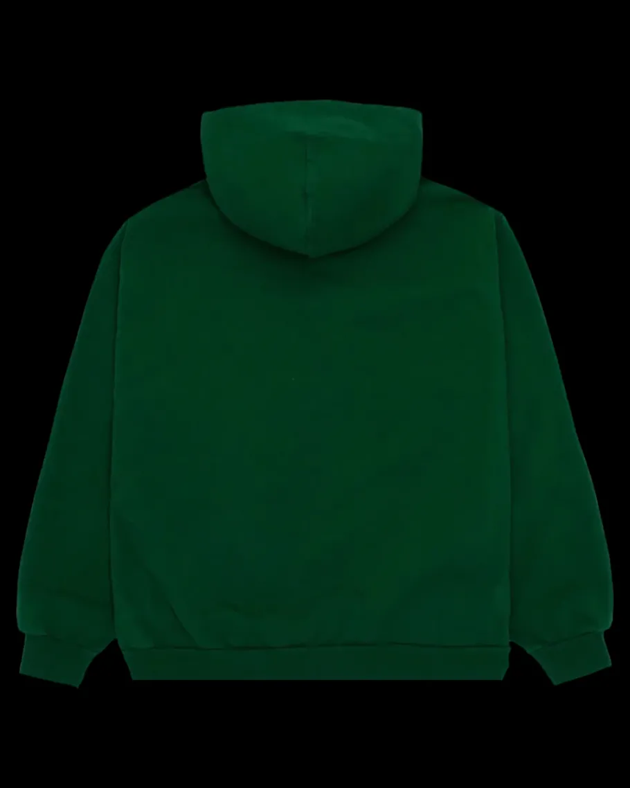 Web Hoodie Hunter Green<Sp5der Sale