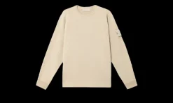 Crewneck Cream<Stone Island Clearance