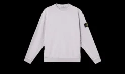 Crewneck Old Effect Light Purple<Stone Island Sale