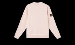Crewneck Old Effect Pink<Stone Island Online