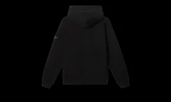 Hooded Sweatshirt Old Effect Black<Stone Island Clearance