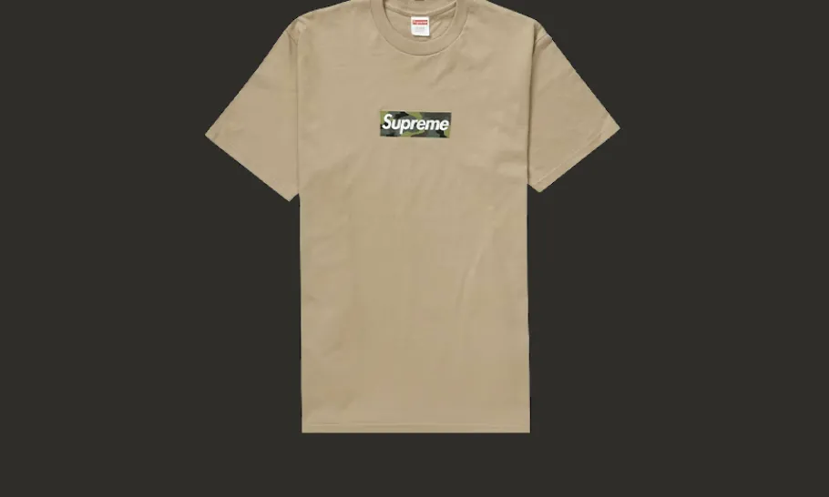 Box Logo Tee (FW23) Khaki<Supreme New