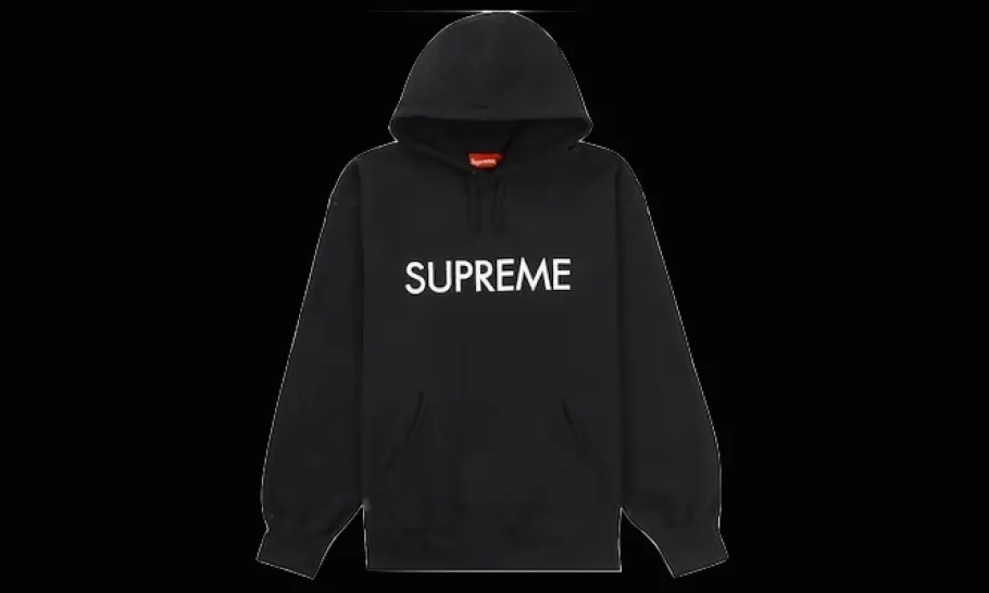 Capital Hooded Sweatshirt Black<Supreme Outlet