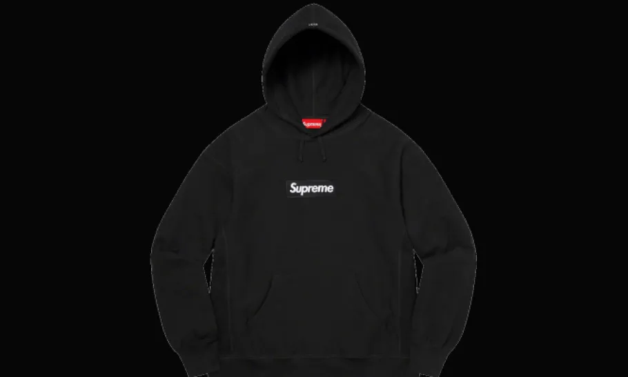 Hoodie Box Logo FW21 Black<Supreme New