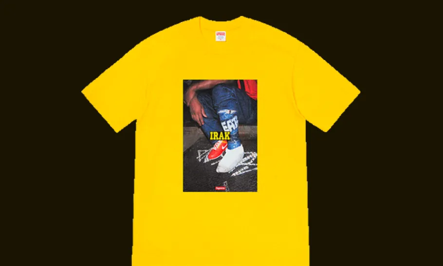 Irak Cast Tee Yellow<Supreme Outlet