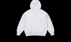 MM6 Maison Margiela Zip Up Hooded Sweatshirt Ash Grey<Supreme Online