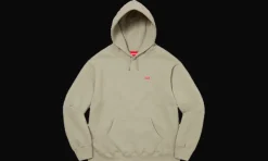 Small Box Hooded Sweatshirt Olive<Supreme Online