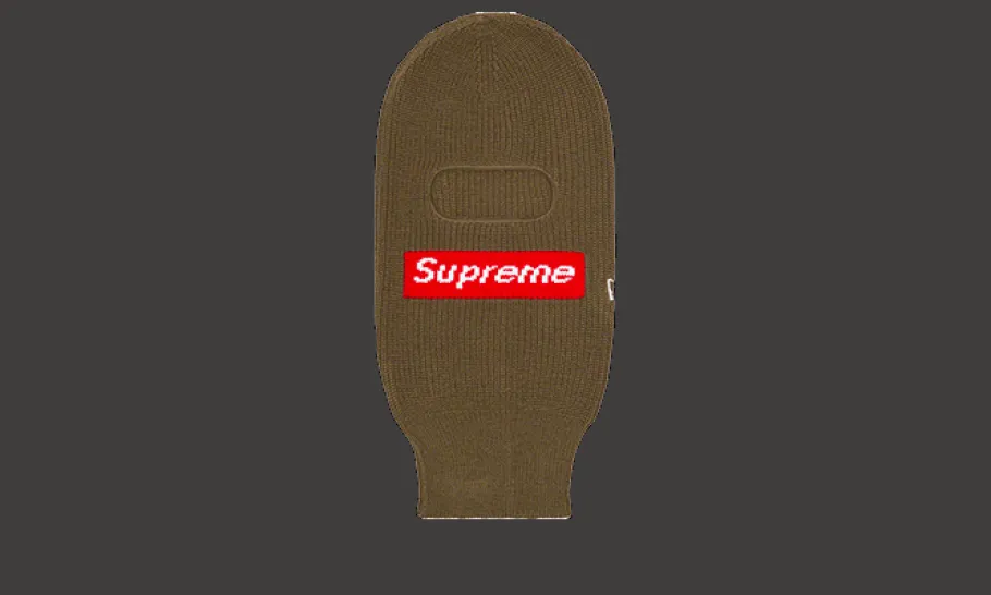New Era Box Logo Balaclava Olive<Supreme Best