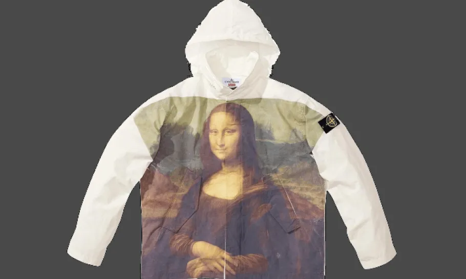 Stone Island Cotton Cordura Shell Jacket Mona Lisa<Supreme New