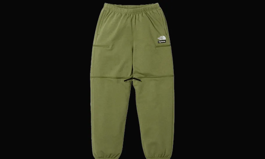 The North Face Convertible Sweatpant Olive<Supreme Online