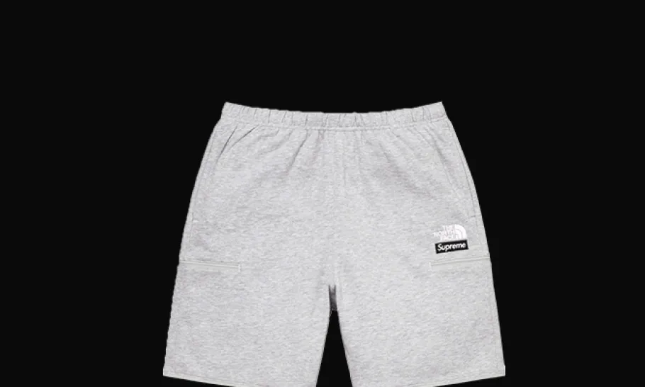 The North Face Convertible Sweatpant Heather Grey<Supreme New