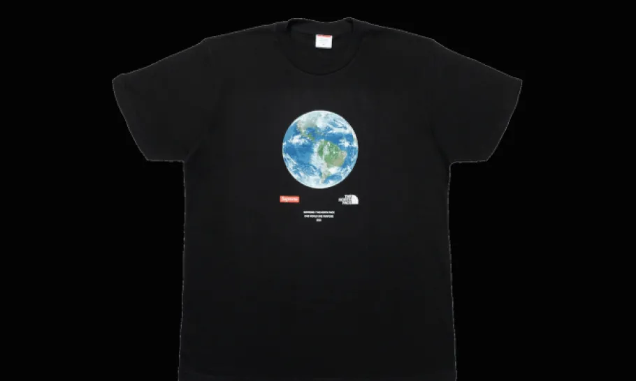 The North Face One World Tee Black<Supreme New